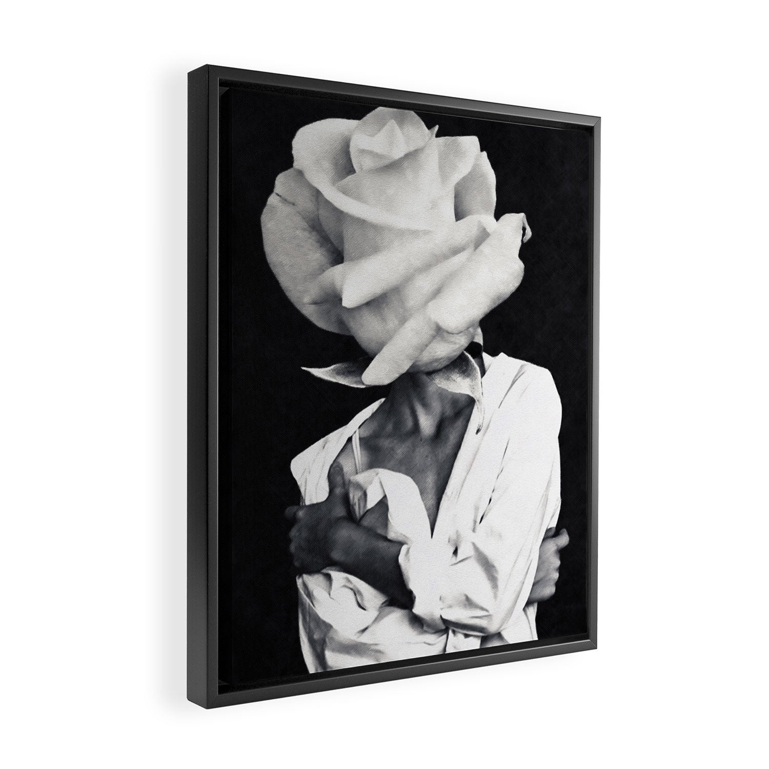 Like a rose Framed Canvas Print Gallery Image 2