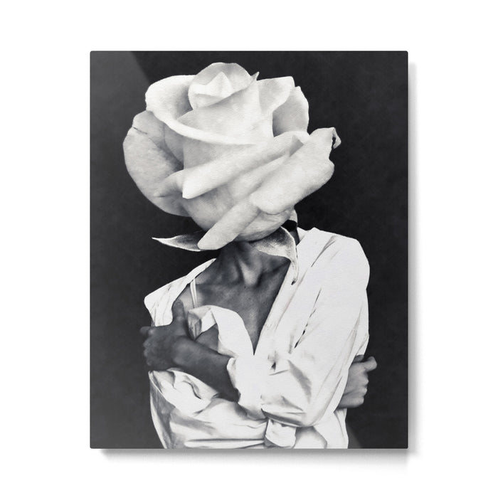 Like a rose Metal Print Gallery Image 1