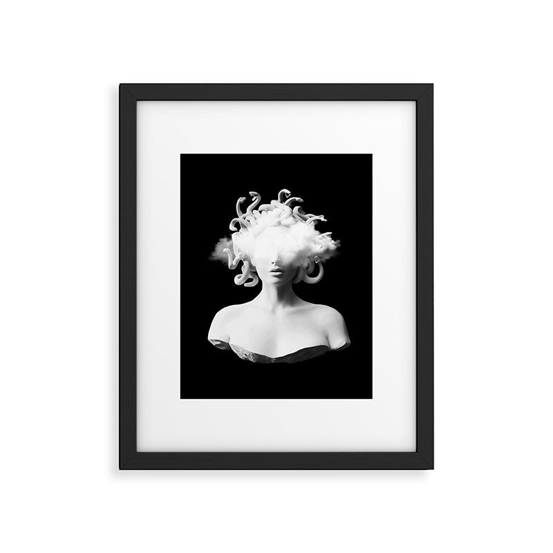 Medusa and the cloud Framed Art Print Gallery Image 4
