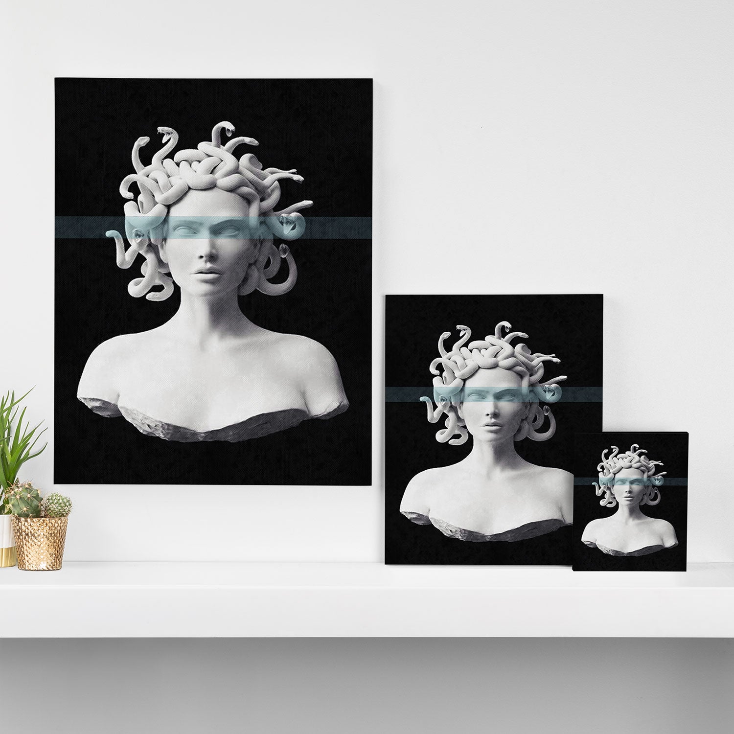 Medusa Canvas Print Gallery Image 3