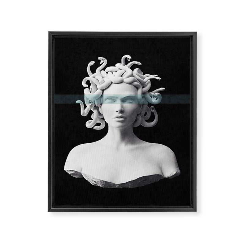 Medusa Framed Canvas Print Gallery Image 6