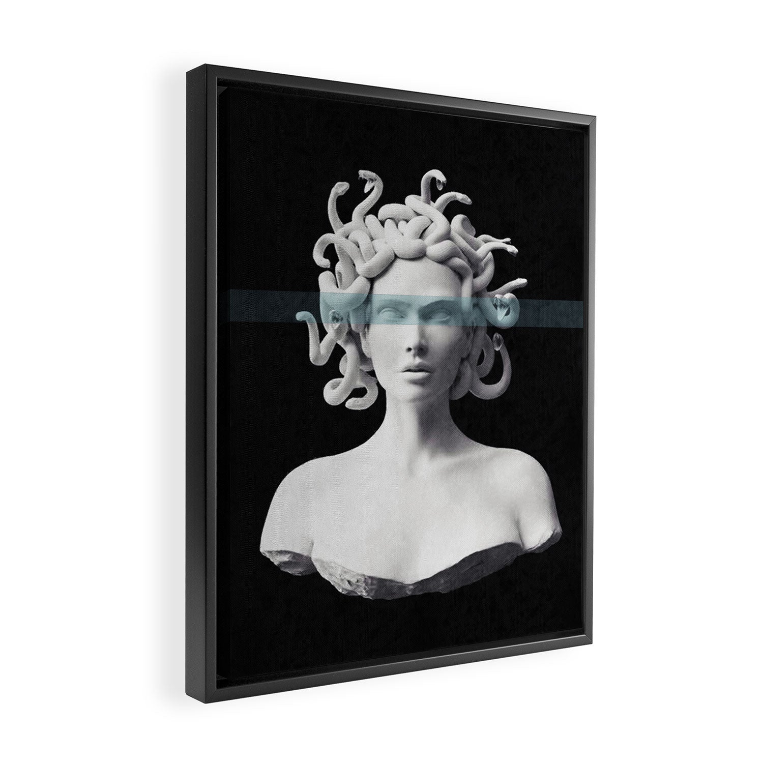 Medusa Framed Canvas Print Gallery Image 2
