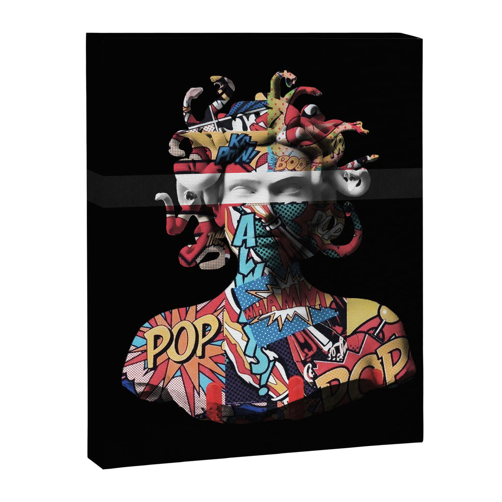Medusa pop art Canvas Print Gallery Image 6
