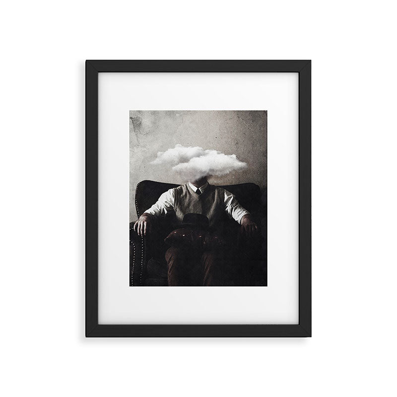 Overthinking Framed Art Print Gallery Image 5