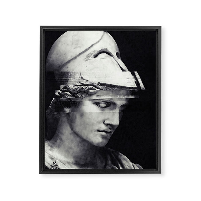 Pallas Athena Framed Canvas Print Gallery Image 1