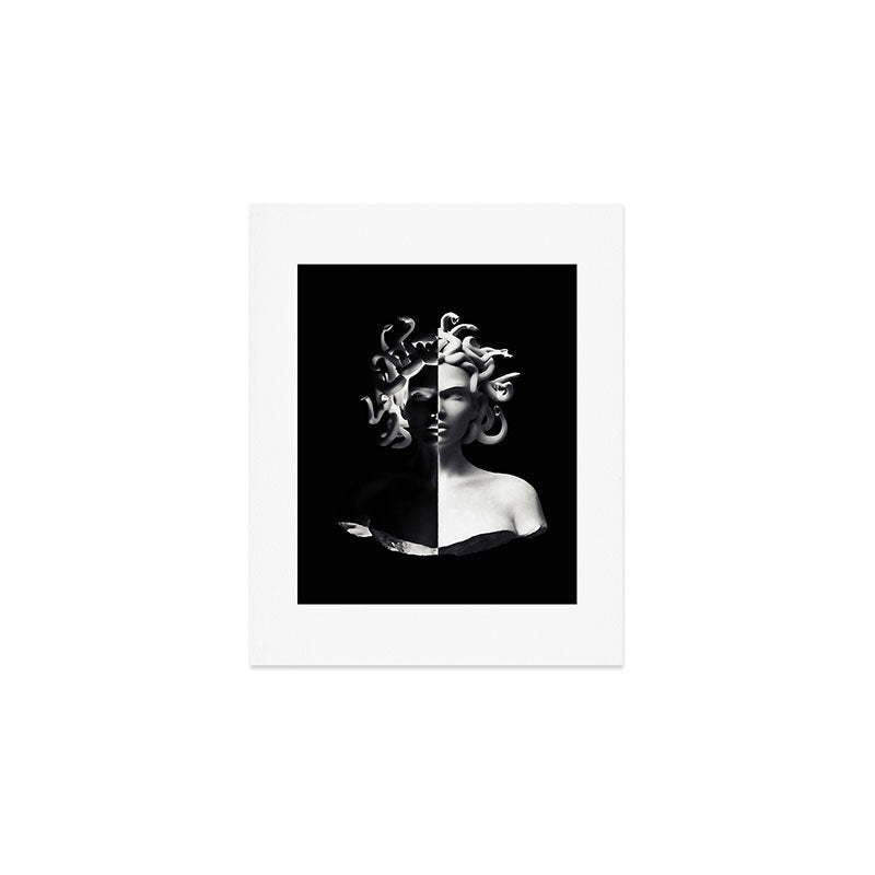 Positive-negative Medusa Art Print Gallery Image 1