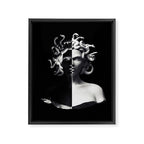 Positive-negative Medusa Framed Canvas Print Gallery Image 6
