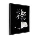 Positive-negative Medusa Framed Canvas Print Gallery Image 2