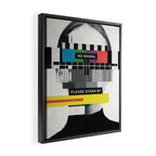 Radio days  Framed Canvas Print Gallery Image 2
