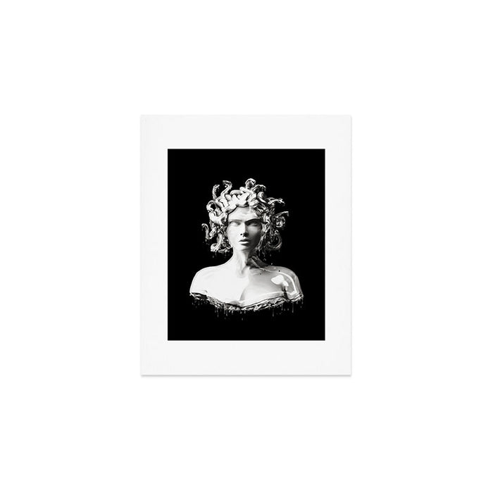 Silver Medusa Art Print Gallery Image 1