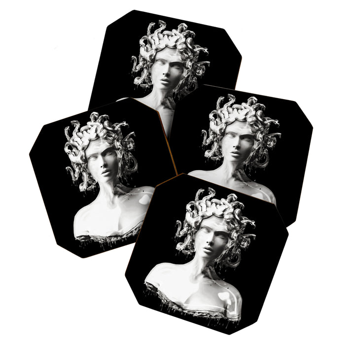 Silver Medusa Coaster Gallery Image 1