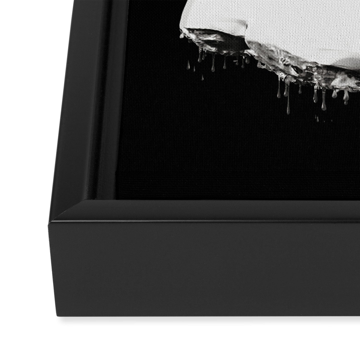 Silver Medusa Framed Canvas Print Gallery Image 3