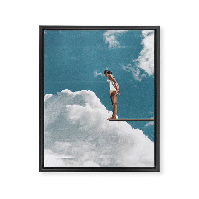 Surreal reverie Framed Canvas Print Gallery Image 1