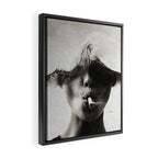 The sound of waves ... Framed Canvas Print Gallery Image 2