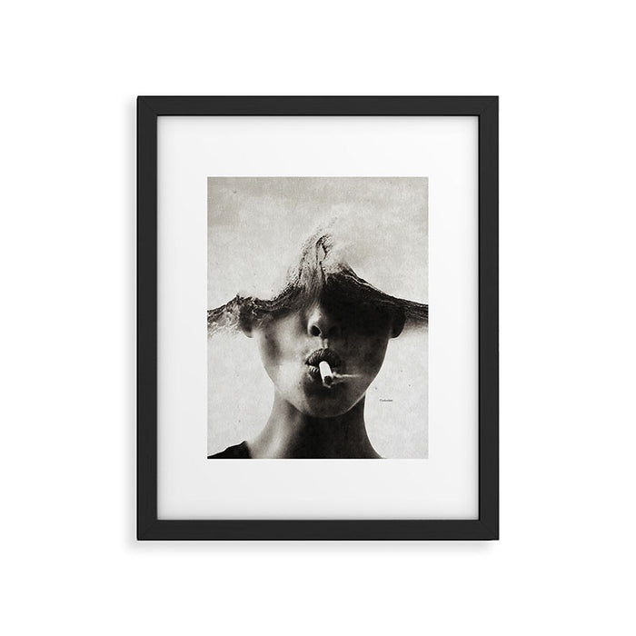 The sound of waves ... Framed Art Print Gallery Image 1