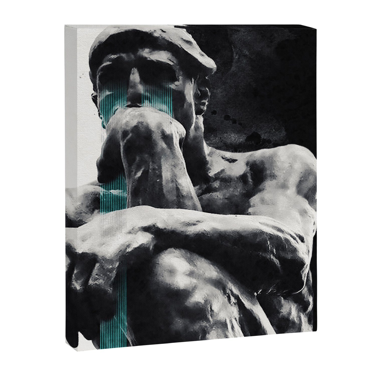 The Thinker Canvas Print Gallery Image 3