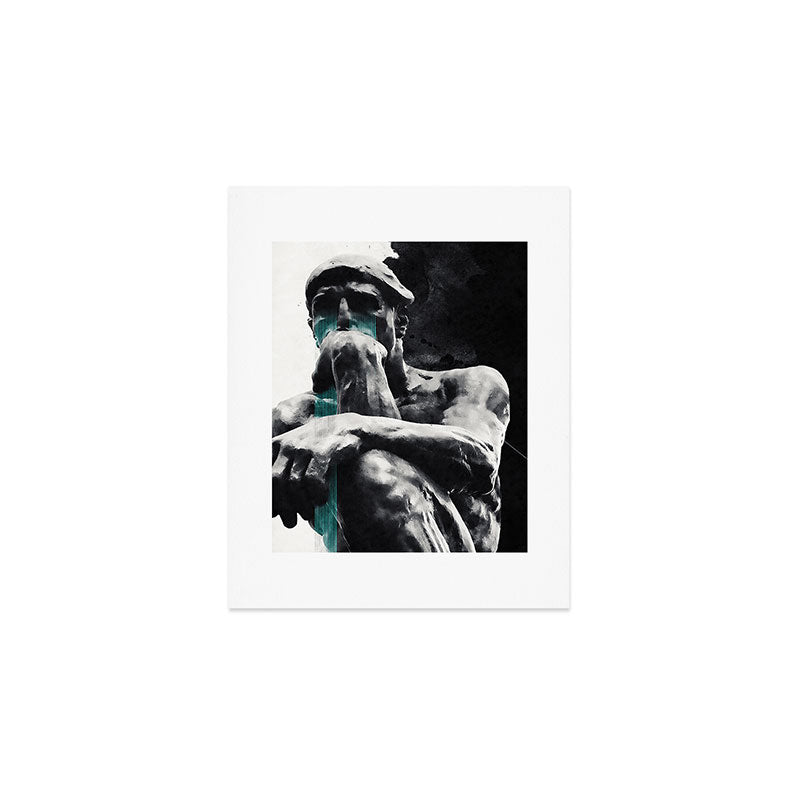 The Thinker Art Print Gallery Image 1