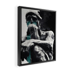 The Thinker Framed Canvas Print Gallery Image 2