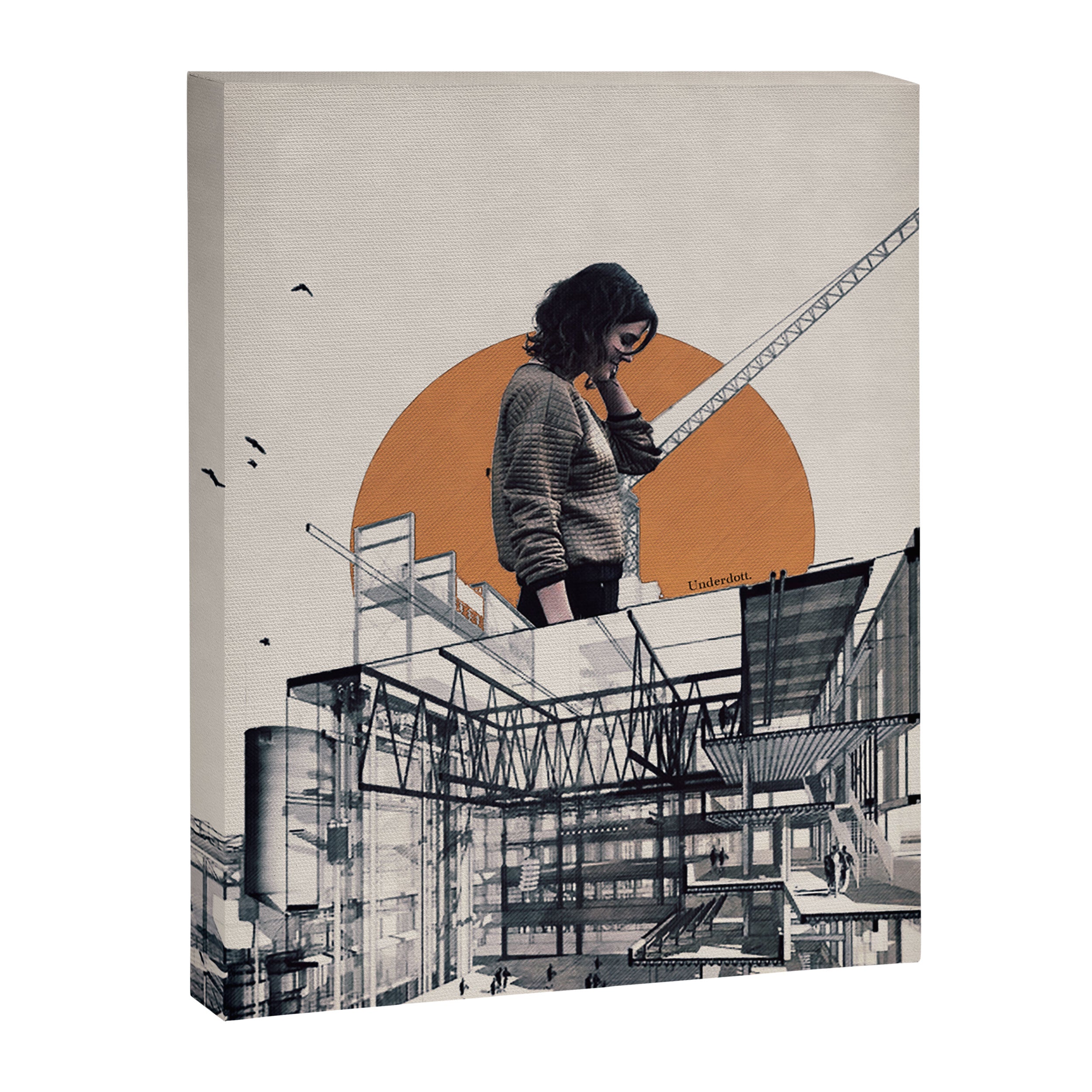 Under construction ... Canvas Print Gallery Image 6