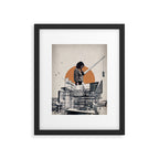 Under construction ... Framed Art Print Gallery Image 5
