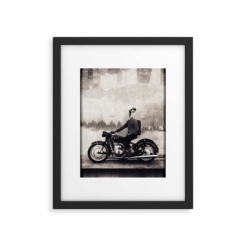 Vintage cafe racer Framed Art Print Gallery Image 5