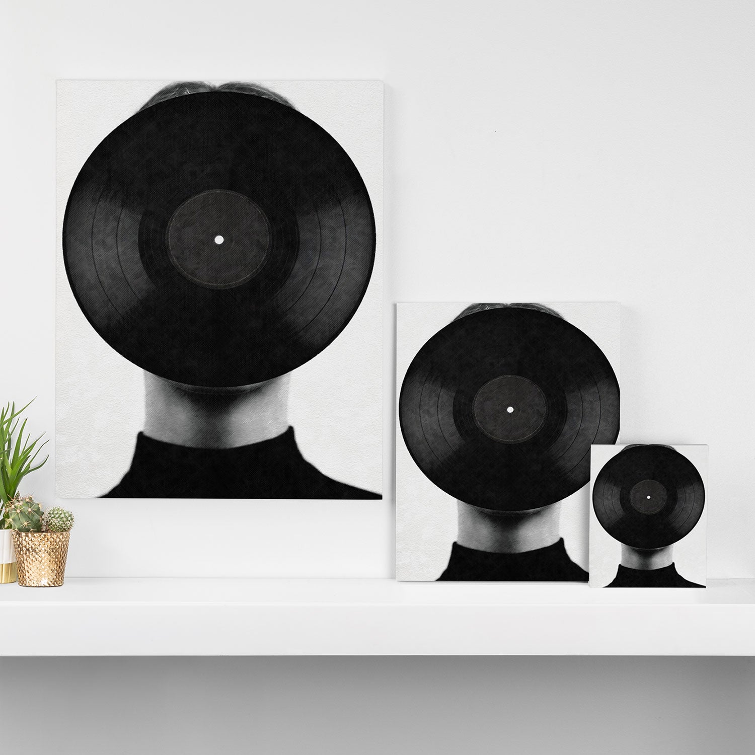 Vinyl record Canvas Print Gallery Image 3