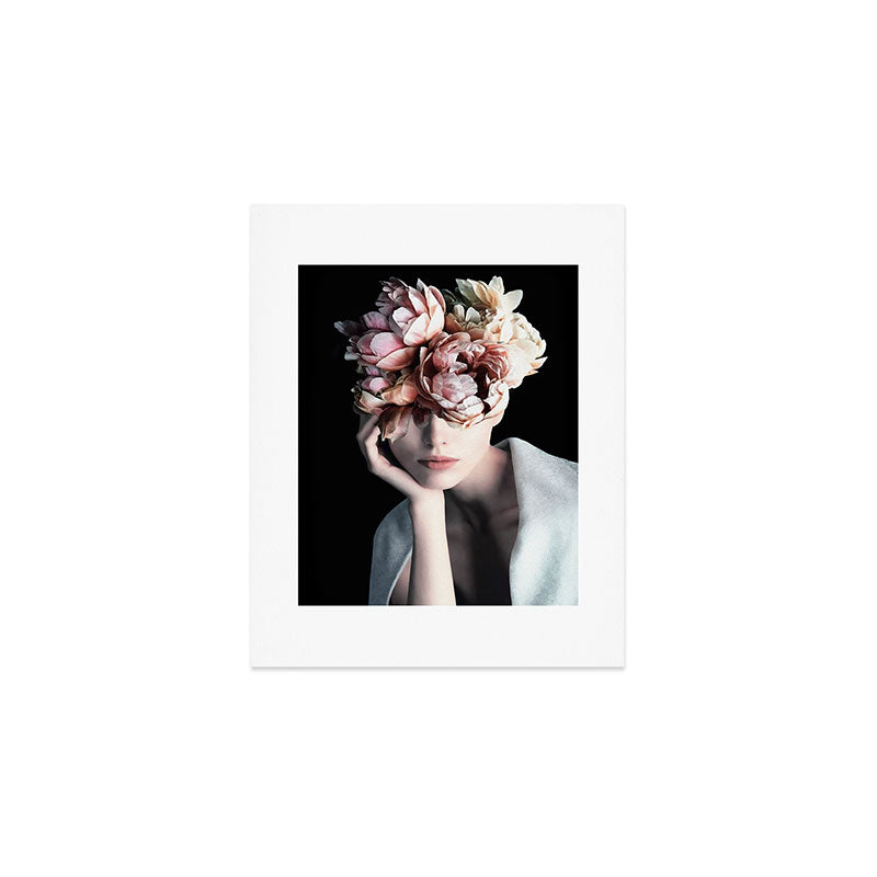 Wearing flowers Art Print Gallery Image 1