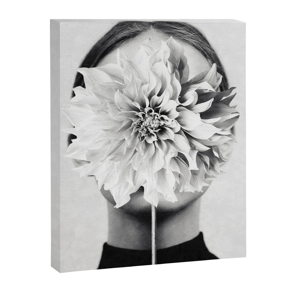White flower ... Canvas Print Gallery Image 6