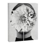 White flower ... Canvas Print Gallery Image 6