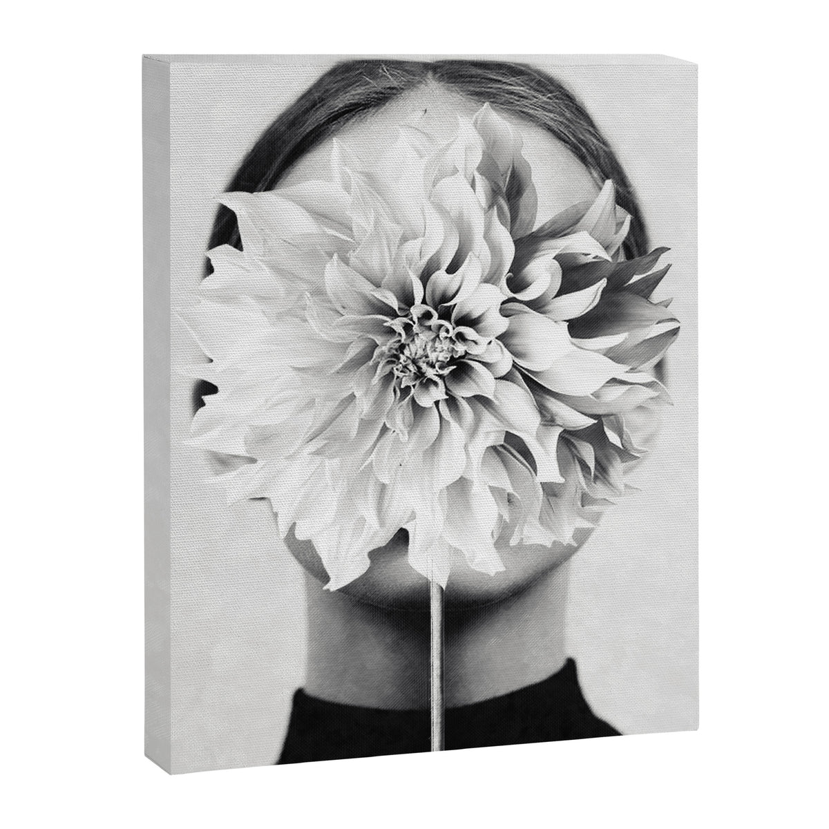 White flower ... Canvas Print Gallery Image 6