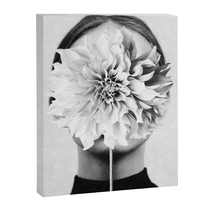 White flower ... Canvas Print Gallery Image 1
