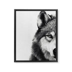 Wolf Framed Canvas Print Gallery Image 6