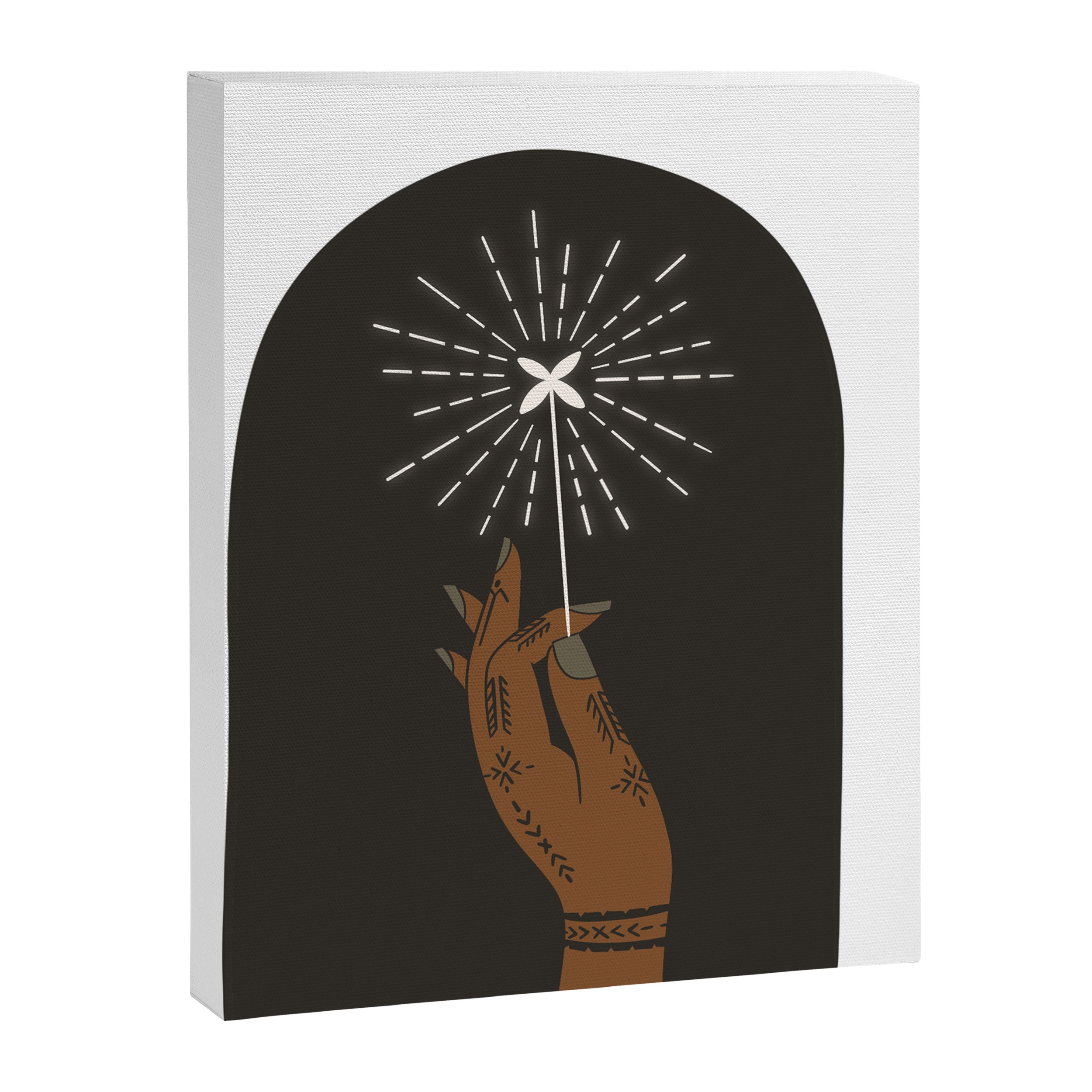 New Year Sparkler Canvas Print Gallery Image 8