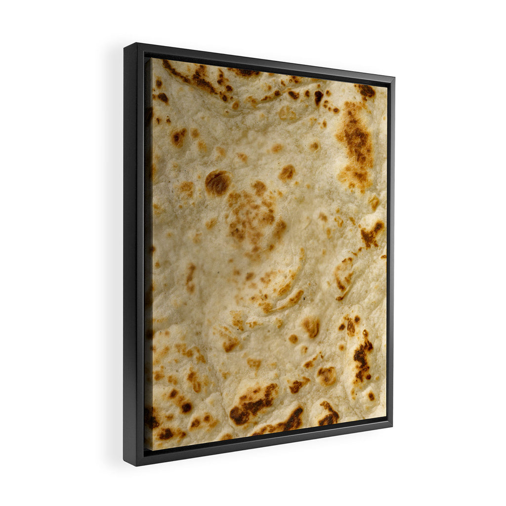 Burritos, Giant Tortilla Framed Canvas Print Gallery Image 2