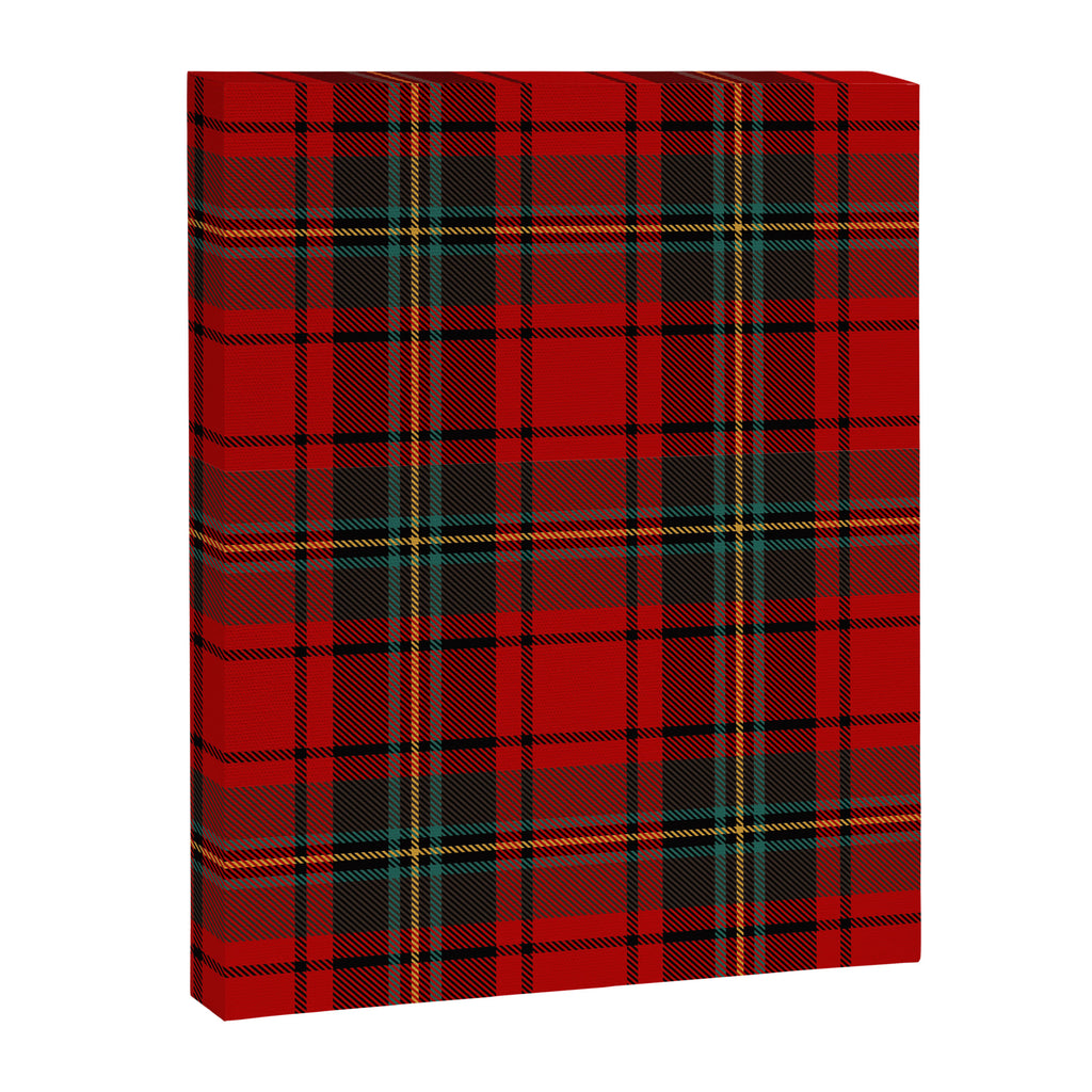 Christmas Plaid Tartan Pattern Canvas Print Gallery Image 8