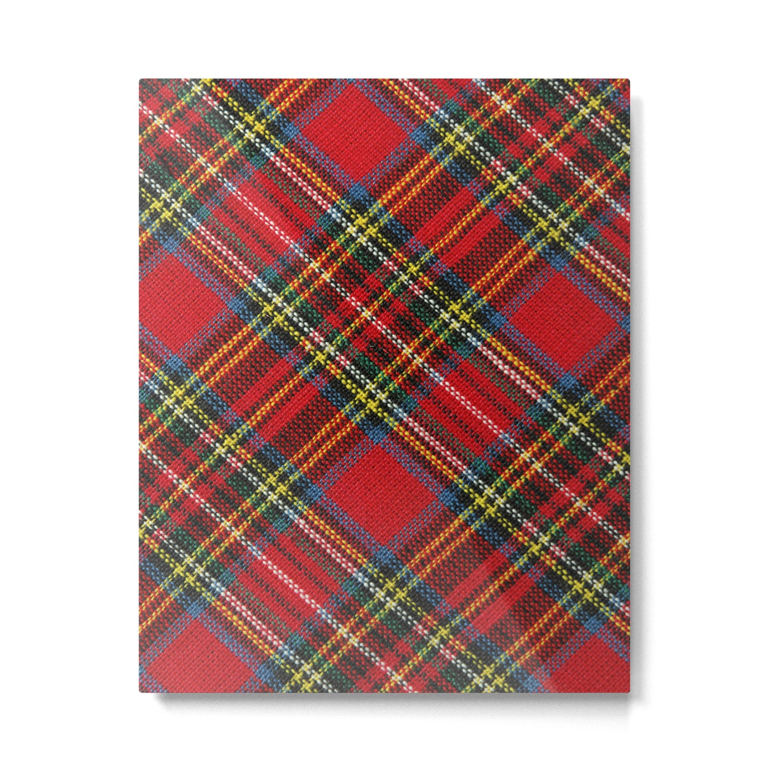 Christmas Plaid Tartan Pattern Metal Print Gallery Image 6