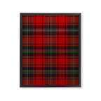  Christmas Tartan Plaid Framed Canvas Print Gallery Image 3