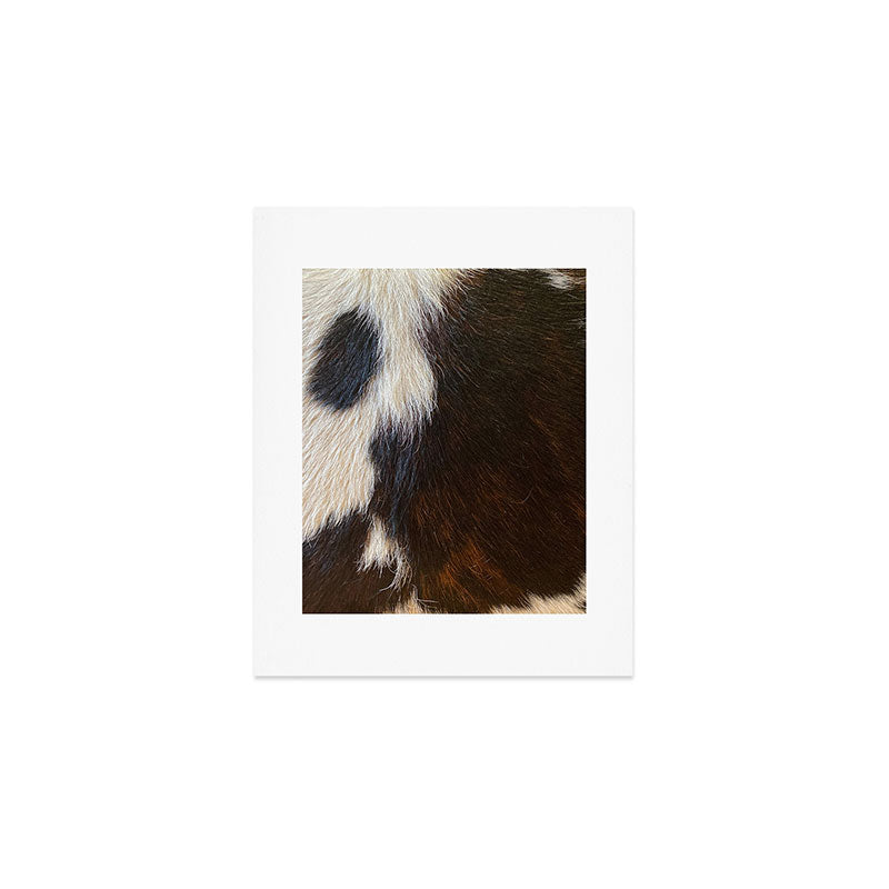 Cowhide Farmhouse Decor  Art Print Gallery Image 1
