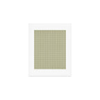 Farmhouse Style Gingham Check Art Print Gallery Image 1