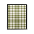 Farmhouse Style Gingham Check Framed Canvas Print Gallery Image 8