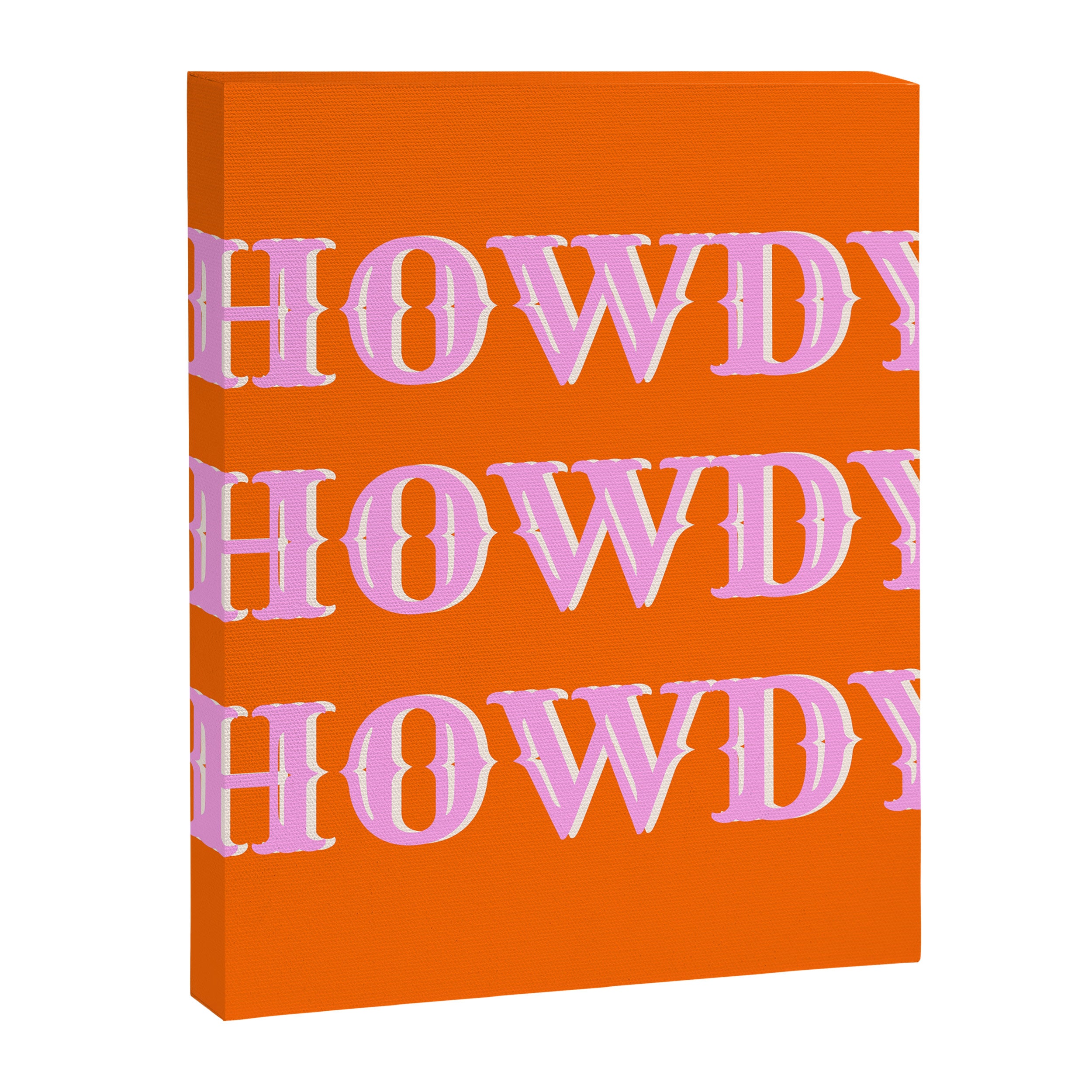 Howdy Howdy Howdy Canvas Print Gallery Image 8