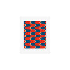 Retro groovy vintage 70s pattern Art Print Gallery Image 1