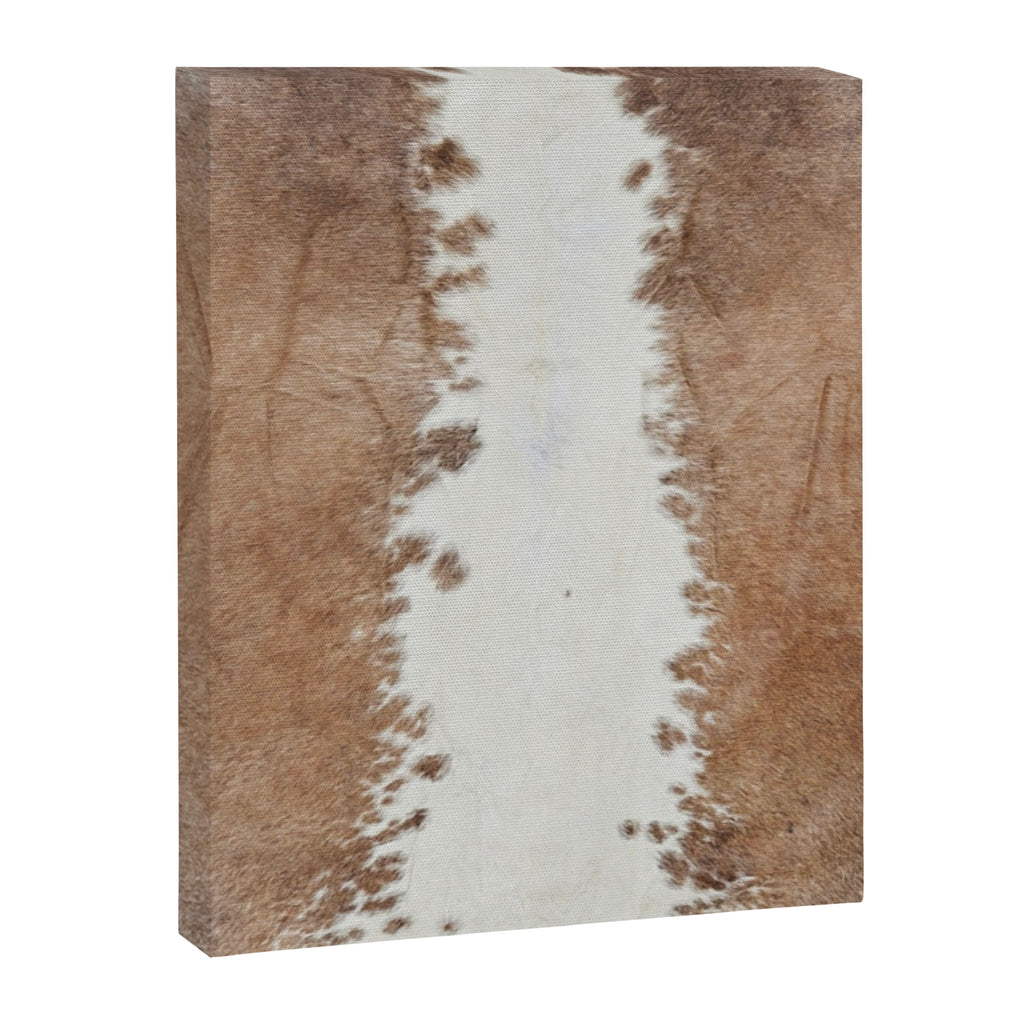 Rustic Farm Cowhide Print Canvas Print Gallery Image 8