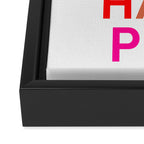 This Is So The Happy Place Framed Canvas Print Gallery Image 3