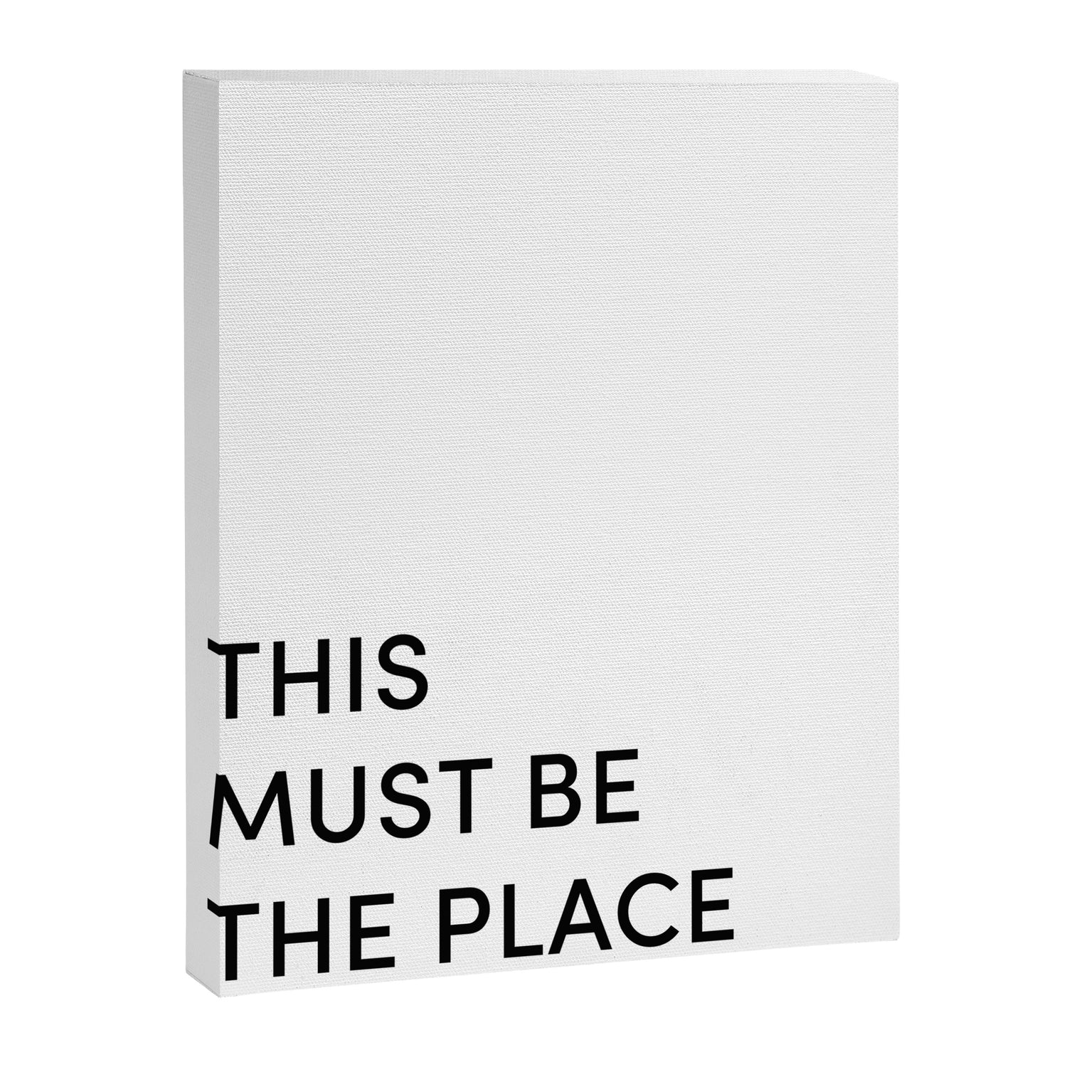 This Must Be The Place Canvas Print Gallery Image 3