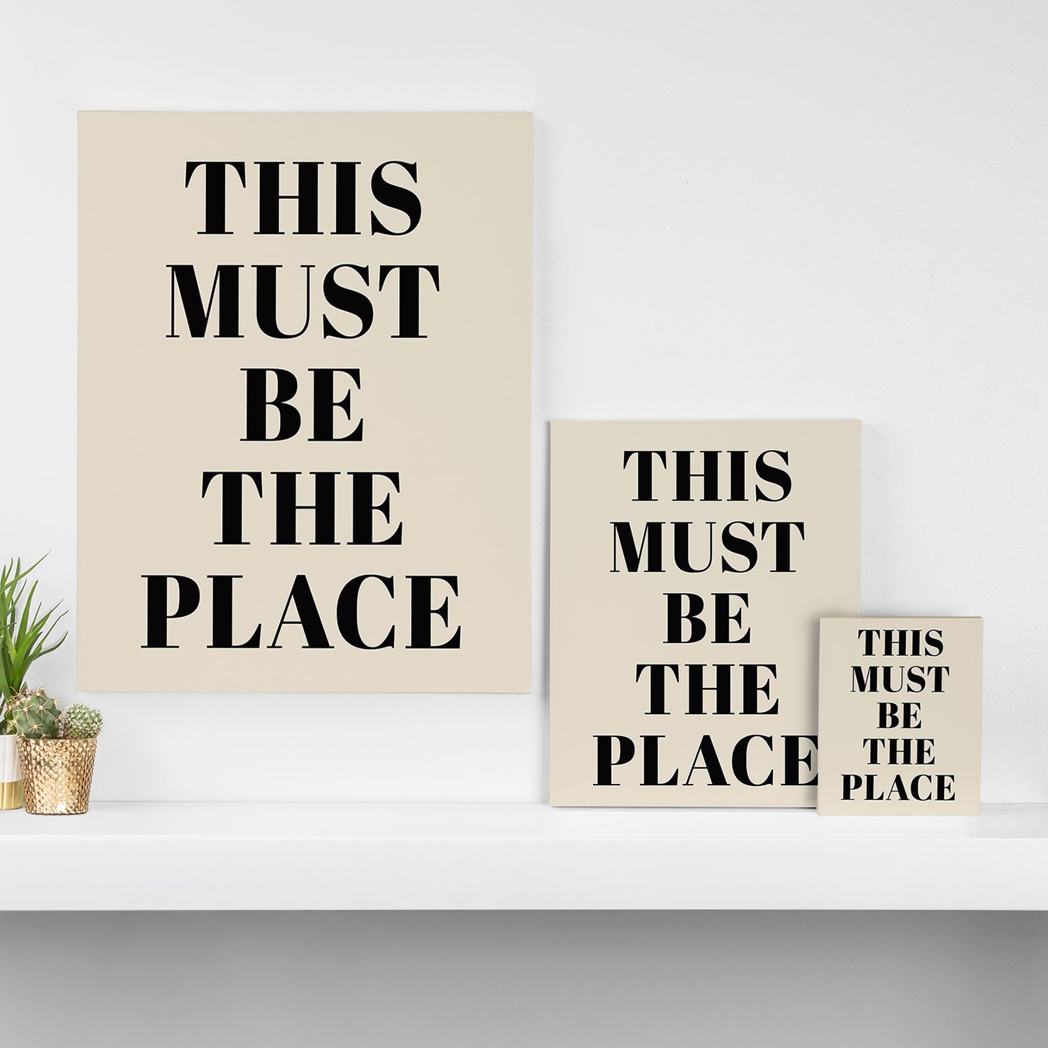 This Must Be The Place Canvas Print Gallery Image 3