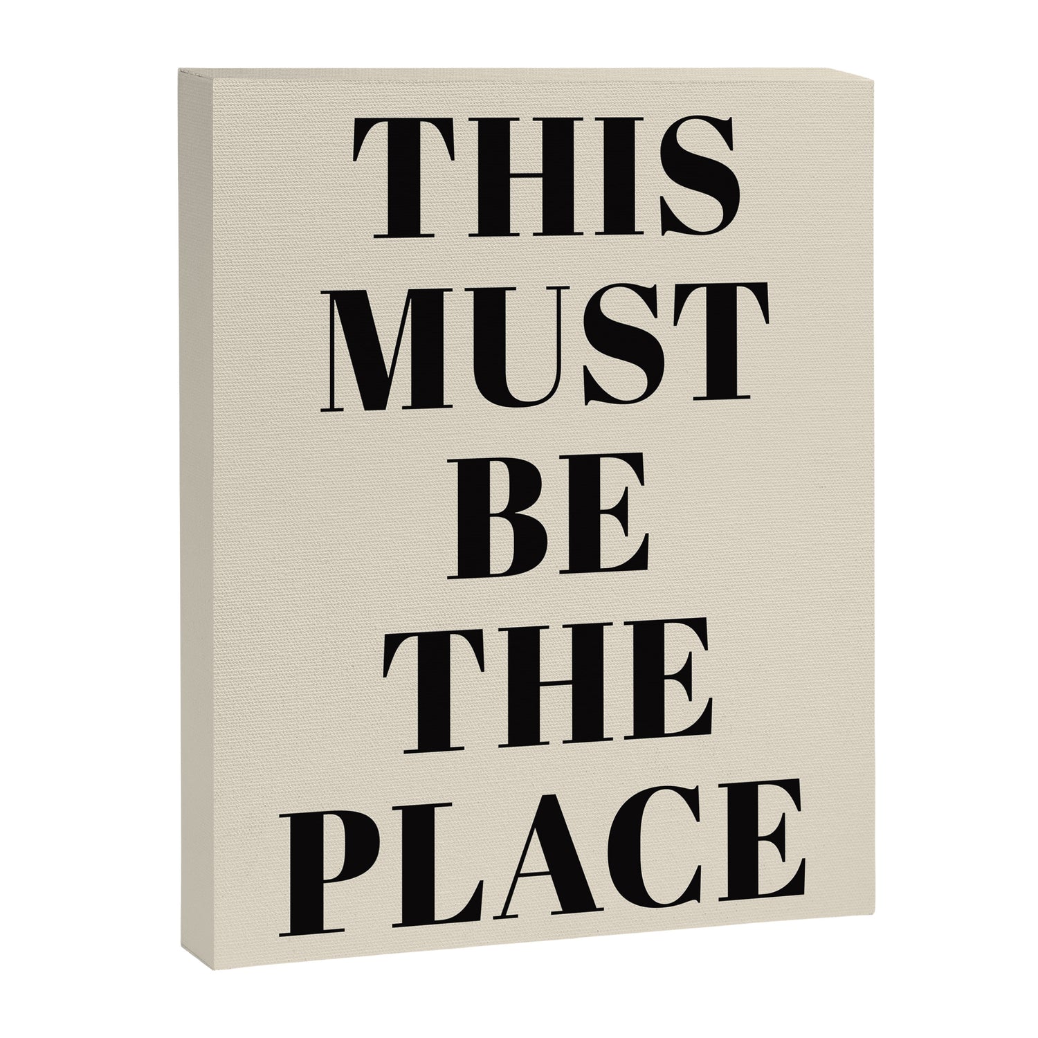 This Must Be The Place Canvas Print Gallery Image 3