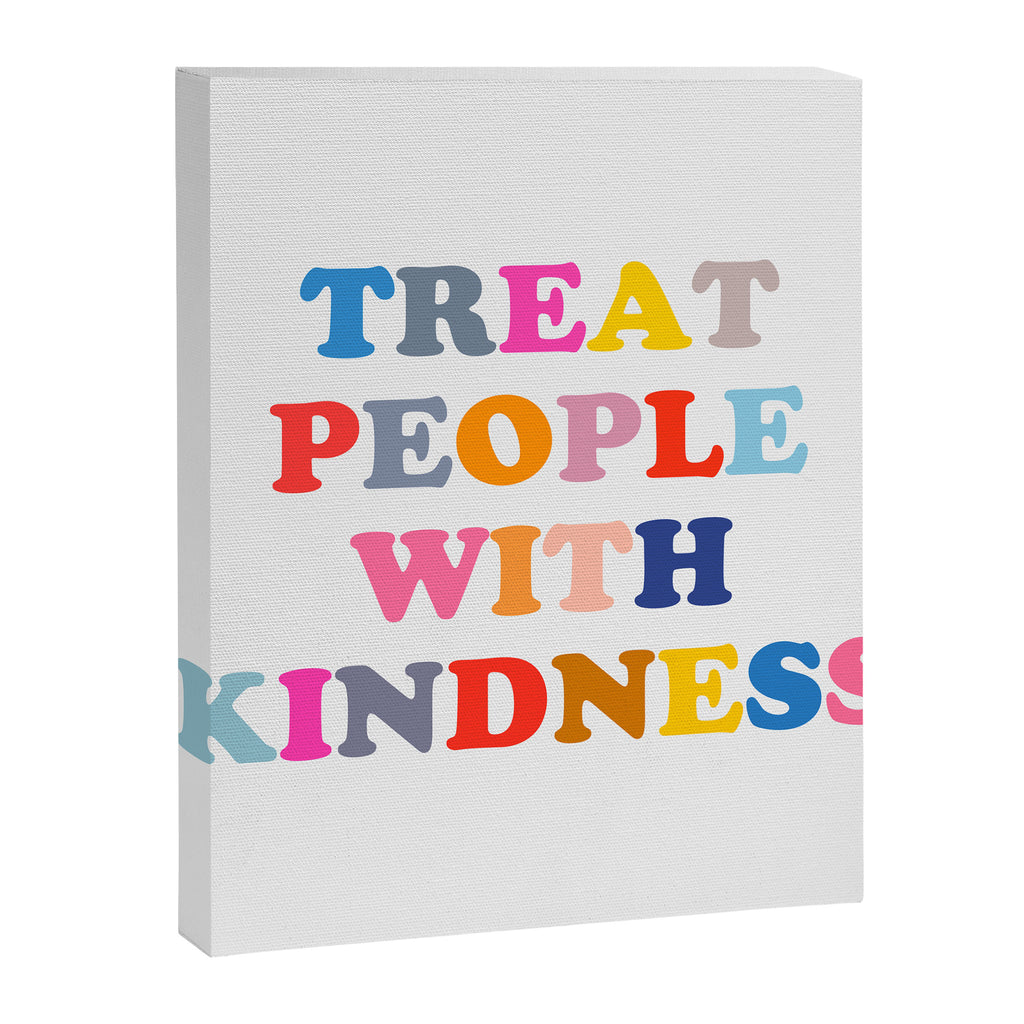 Treat People With Kindness Canvas Print Gallery Image 8