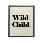 Wild Child Framed Canvas Print Gallery Image 8