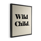 Wild Child Framed Canvas Print Gallery Image 2